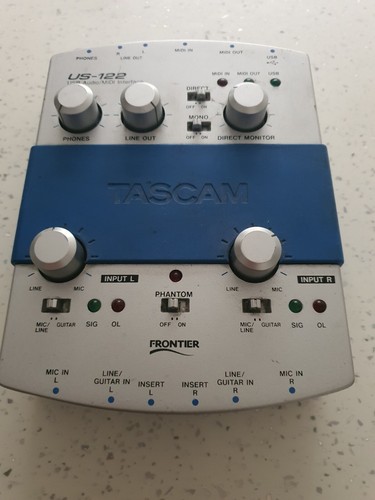 Tascam 122 interface - tascam,