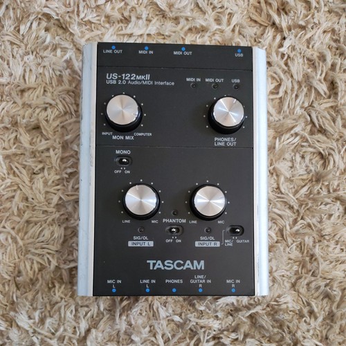 Tascam 122 2 audio - us-122,
