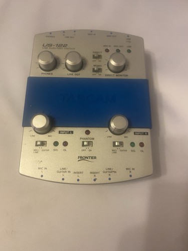 Tascam 122 audio - tascam,