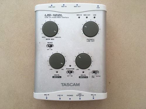Tascam 122l audio interface - us-122l,