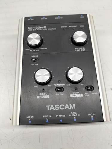 Original tascam 122 mk2 usb - original, us-122